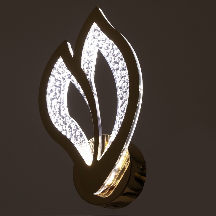 Бра 1830/1GD LED 24Вт 4000К хромированное золото 17х7,5х28 см Бра 1830/1GD LED 24Вт 4000К хромированное золото 17х7,5х28 см