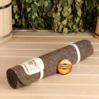 Лежак для бани темный с вышивкой "Идите в баню" 150х50 см Лежак для бани темный с вышивкой "Идите в баню" 150х50 см