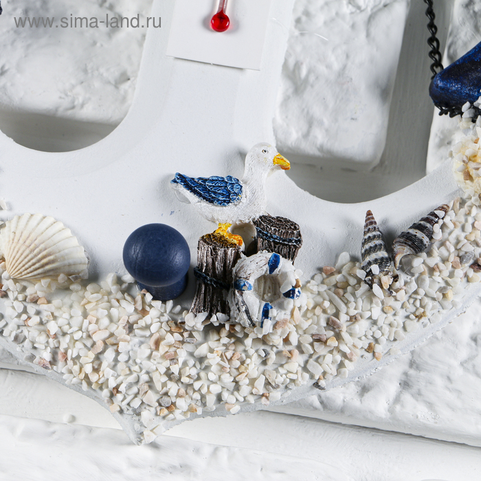 Термометр «Якорь с цепью» на стену, 17,5 х 23 х 4,5 см Термометр «Якорь с цепью» на стену, 17,5 х 23 х 4,5 см