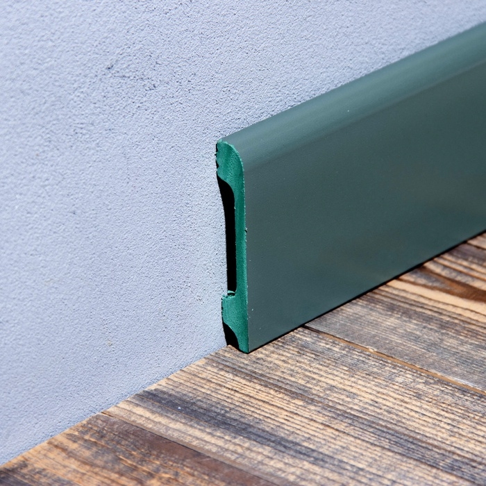 Плинтус напольный 8 UHD 05/80 13х80х2400 мм, олива зеленая Плинтус напольный 8 UHD 05/80 13х80х2400 мм, олива зеленая