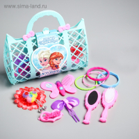 Набор парикмахера в сумке, МИКС "Анна и Эльза", Холодное сердце Набор парикмахера в сумке, МИКС "Анна и Эльза", Холодное сердце