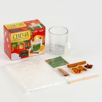 Свеча своими руками на новый год. Создание ароматических свечей с декором «Волшебных моментов», новогодний набор для творчества Свеча своими руками на новый год. Создание ароматических свечей с декором «Волшебных моментов», новогодний набор для творчества