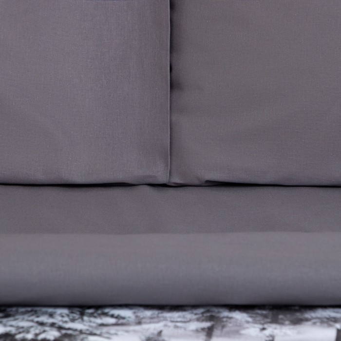 Постельное бельё &laquo;Этель&raquo; Евро Snow forest 200х215 см, 220х240 см, 70х70 см - 2 шт, поплин