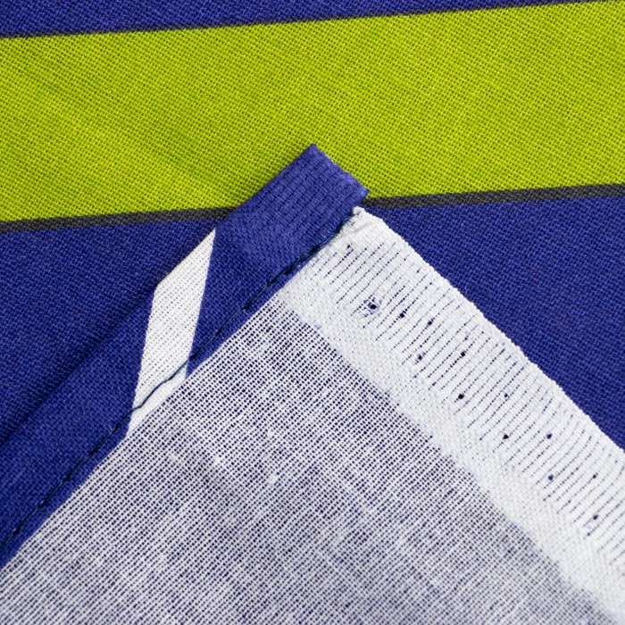 Простыня Этель &laquo;Зелёно-синие зигзаги&raquo; 150х214, поплин, 125 г/м2