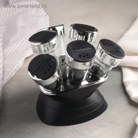 Набор для специй &laquo;Конус&raquo;, 100 мл, на подставке, 6 шт