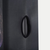 Чехол на чемодан S, цвет чёрный