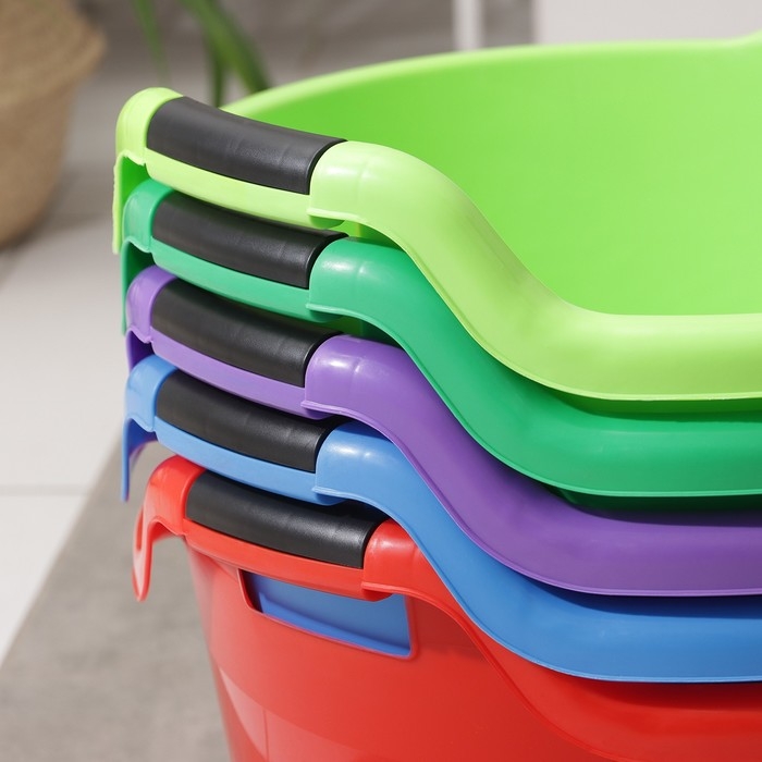 Таз круглый, 30 л, МИКС Таз круглый, 30 л, МИКС