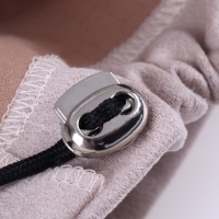 Фиксатор для шнура, двойной, d = 6 мм, 15 × 19 мм, 10 шт, цвет серебряный Фиксатор для шнура, двойной, d = 6 мм, 15 × 19 мм, 10 шт, цвет серебряный