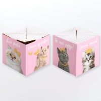 Бум-открытка &laquo;Твой подарочек&raquo;, шары , 12 х 18.5 см