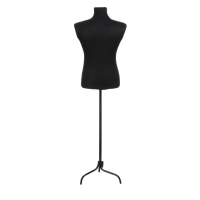 Манекен портновский на стойке &laquo;Мужской&raquo; 44-48, 106&times;80&times;95 см цвет чёрный