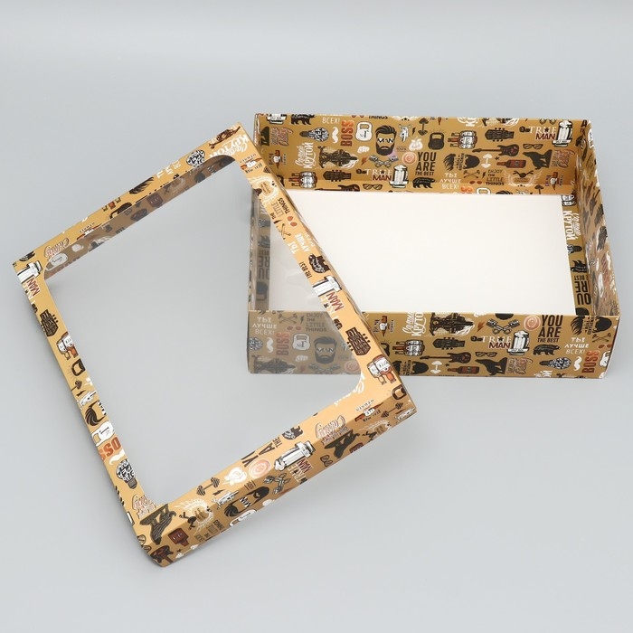 Коробка подарочная, упаковка, &laquo;Для самого крутого&raquo;, 32 х 24 х 9 см