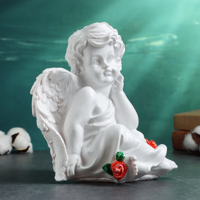 Копилка Копилка "Ангел с розами" 20х17х14см