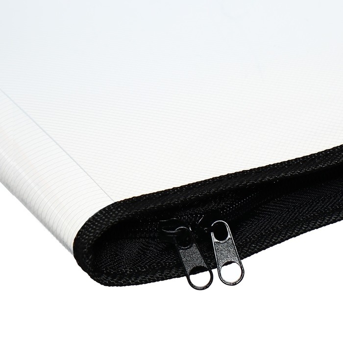 Папка для чертежей и рисунков А3, 460 х 320 х 25 мм, с ручками, пластиковая, молния вокруг, Папка для чертежей и рисунков А3, 460 х 320 х 25 мм, с ручками, пластиковая, молния вокруг, "Офис"