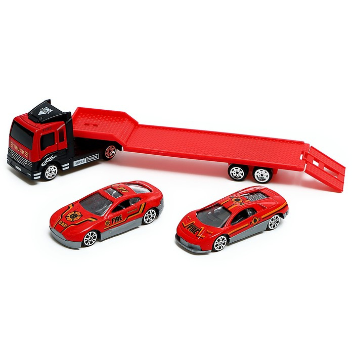 Машина металлическая &laquo;Пожарный автовоз&raquo;, масштаб 1:64