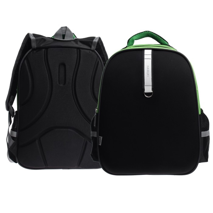 Рюкзак каркасный школьный Calligrata "Классика", 39 х 30 х 14 см