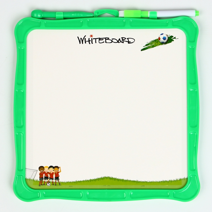 Игровой набор лабиринт &laquo;Футбол&raquo;, маркерная доска, 2 &times; 23 &times; 27,5 см