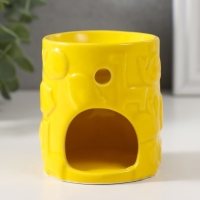 Аромалампа керамика "Зверята" жёлтая 6,7х6,7х7,5 см Аромалампа керамика "Зверята" жёлтая 6,7х6,7х7,5 см