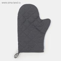 Новогодний кухонный набор "Время чудес": варежка-прихватка 20х28 см, прихватка 17х17 см