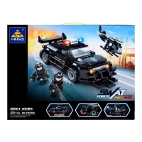 Конструктор спецназ &laquo;Патрульная машина&raquo;, 451 деталь