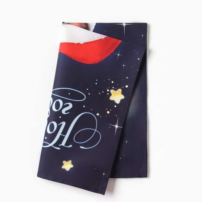 Новый год. Символ года. Змея. Кухонное полотенце Этель "Змейка" 40х70 см, 100% хл, саржа 190 г/м2