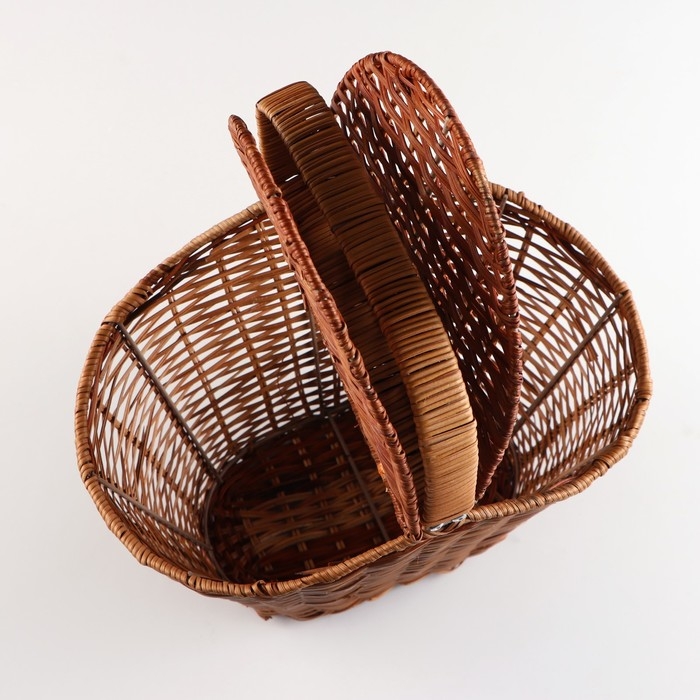 Корзина плетеная "Пикник", 35&times;20&times;22 см, ротанг