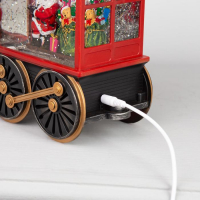 Светодиодная фигура «Паровоз» 31 × 17 × 10 см, пластик, батарейки ААх3 (не в комплекте), USB, свечение тёплое белое Светодиодная фигура «Паровоз» 31 × 17 × 10 см, пластик, батарейки ААх3 (не в комплекте), USB, свечение тёплое белое