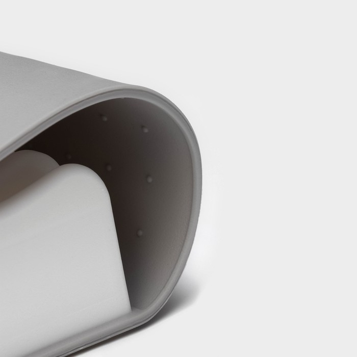 Подставка для ножей Griten, 37,5&times;20&times;5 см, цвет серый