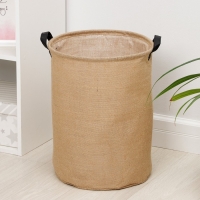 Корзина для белья «Будуар», 34×40 см, джут Корзина для белья «Будуар», 34×40 см, джут