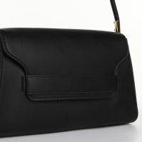 Сумка-мессенджер без застёжки, цвет чёрный Сумка-мессенджер без застёжки, цвет чёрный