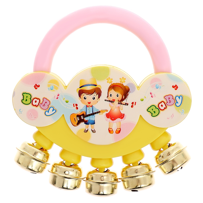 Бубен детский «Малышок», цвета МИКС Бубен детский «Малышок», цвета МИКС