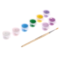 Картина по номерам для детей &laquo;Зеленоглазая девочка&raquo;, 15 х 15 см