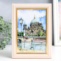 Ключница "Берлин 3" молочный дуб 15х21 см Ключница "Берлин 3" молочный дуб 15х21 см