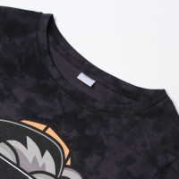 Футболка c дл. рук. детская KAFTAN "Trendy" р.32 (110-116), серый тай-дай