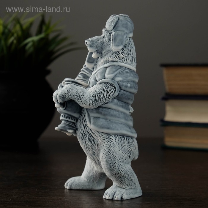 Сувенир Сувенир "Медведь с самоваром" 14,5см
