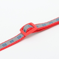 Ошейник "Кость" светоотражающий, 31 х 1 см, красный Ошейник "Кость" светоотражающий, 31 х 1 см, красный