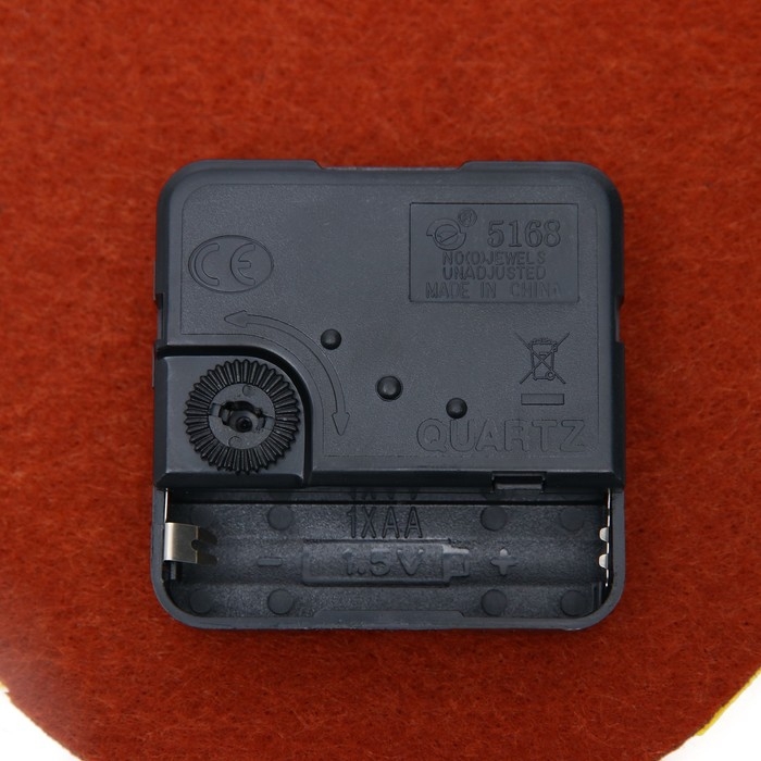 Часы настольные DIY Часы настольные DIY "Пчелка из фетра" детские, набор для творчества, 23 х 21 см, АА