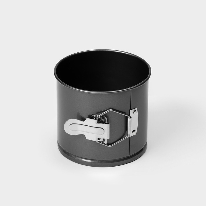 Форма для выпечки Доляна «Элин», 12×10 см, съёмное дно, антипригарное покрытие Форма для выпечки Доляна «Элин», 12×10 см, съёмное дно, антипригарное покрытие