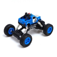 Джип радиоуправляемый &laquo;Полиция&raquo;, работает от аккумулятора, цвет синий