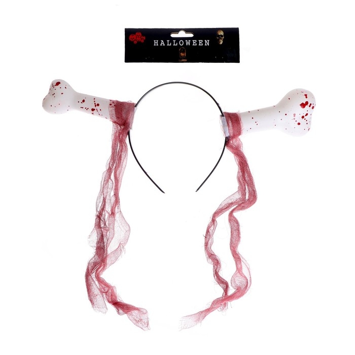 Карнавальный ободок &laquo;Кость&raquo;, цвета МИКС