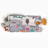 Книжка-шуршалка мягкая «Слоник Эли», Крошка Я Книжка-шуршалка мягкая «Слоник Эли», Крошка Я