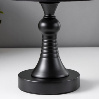 Лампа настольная Е27 25W 220В "Турон черная" 31х19х19 см RISALUX