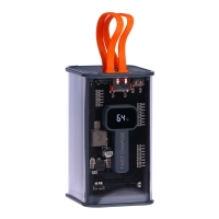 Внешний аккумулятор CRR-31, 20000 мАч, 2USB, 3А, дисплей, QC,кабелиType-C + Lightning, серый Внешний аккумулятор CRR-31, 20000 мАч, 2USB, 3А, дисплей, QC,кабелиType-C + Lightning, серый