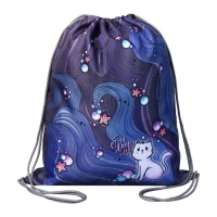 Мешок для обуви 430 х 340 мм, Stavia (плотность 600D с водоотталкивающей ПУ-пропиткой) "Котик" Мешок для обуви 430 х 340 мм, Stavia (плотность 600D с водоотталкивающей ПУ-пропиткой) "Котик"