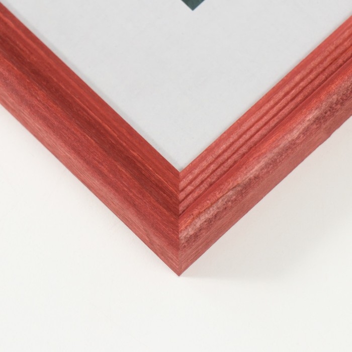 Фоторамка дерево Фоторамка дерево "Image Art" С18 18х18 см,(пластиковый экран), красное дерево