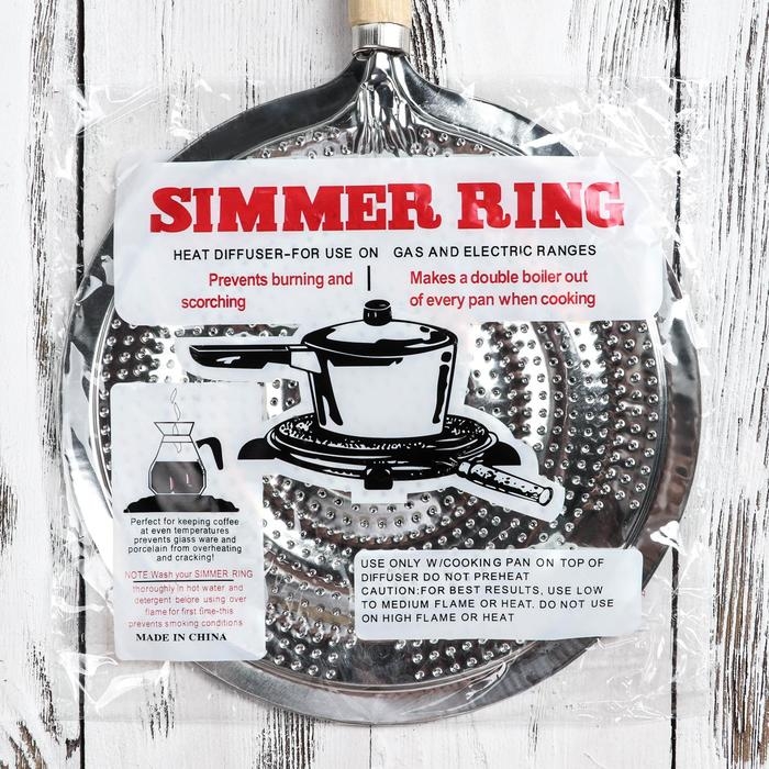 Рассекатель огня «Ретро», d=21 см, 32×21×2 см, цвет серый Рассекатель огня «Ретро», d=21 см, 32×21×2 см, цвет серый