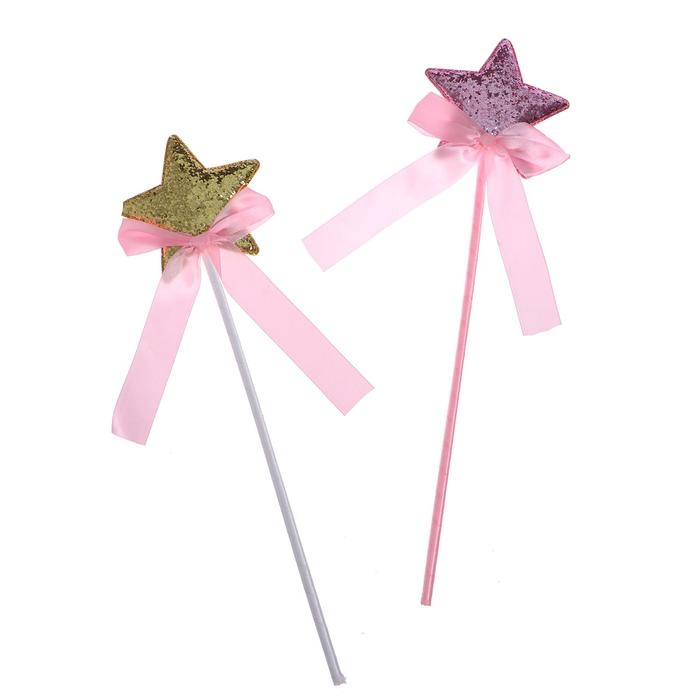 Карнавальный жезл «Звезда», цвета МИКС Карнавальный жезл «Звезда», цвета МИКС