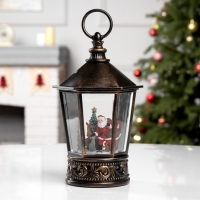 Фигура светодиодная «Снежные чудеса», 22х14 см, музыка, батарейки ААх3 (не в комплекте), USB, свечение тёплое белое Фигура светодиодная «Снежные чудеса», 22х14 см, музыка, батарейки ААх3 (не в комплекте), USB, свечение тёплое белое