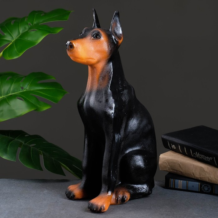 Копилка "Доберман" 27х15х43см