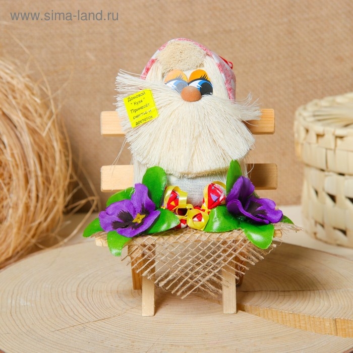 Оберег &laquo;Кузя принесёт счастье и достаток&raquo;, микс