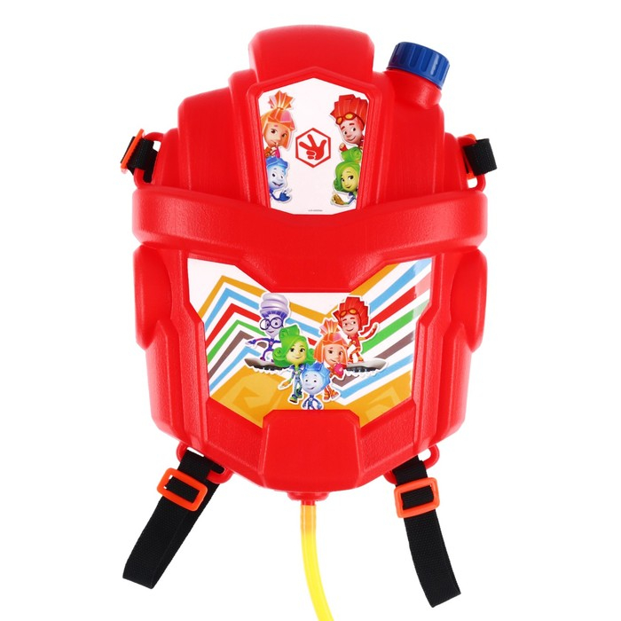 Водный ранец с пушкой, ФИКСИКИ, 1,5 л Водный ранец с пушкой, ФИКСИКИ, 1,5 л